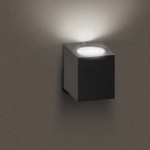 Okra Wall lamp 8cm LED 3000K Anthracit